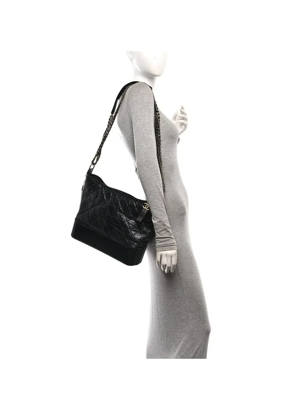 Chanel Aged Calfskin Quilted Large #295638C18B
